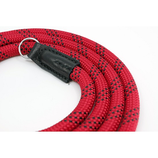 Red & Black Nylon Rope Camera Strap with Ring Connection by Cam-in - 125cm (Customer Return)