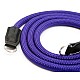 Dark Purple Nylon Rope Camera Strap with Ring Connection by Cam-in - 125cm