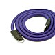 Dark Purple Nylon Rope Camera Strap with Ring Connection by Cam-in - 125cm