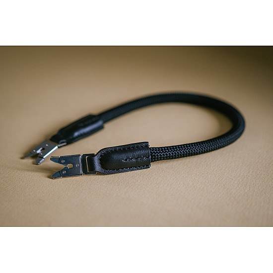 Short Black Rope Rolleiflex Camera Strap by Cam-in