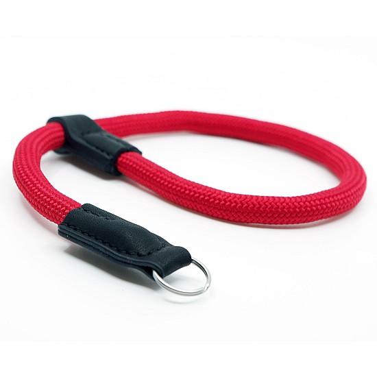 Red Nylon Rope Camera Wrist Strap with Ring Connection by Cam-in