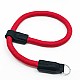 Red Nylon Rope Camera Wrist Strap with Ring Connection by Cam-in