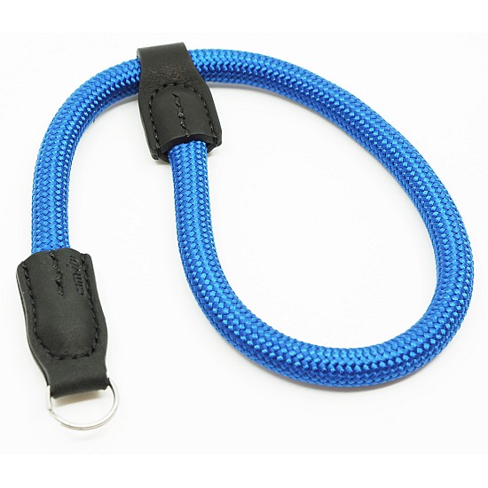 Blue Nylon Rope Camera Wrist Strap with Ring Connection by Cam-in