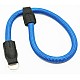 Blue Nylon Rope Camera Wrist Strap with Ring Connection by Cam-in