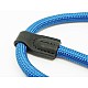 Blue Nylon Rope Camera Wrist Strap with Ring Connection by Cam-in