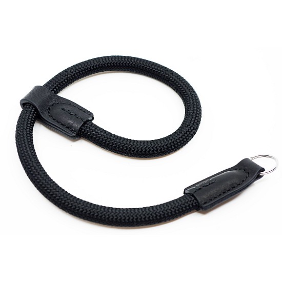 Black Nylon Rope Adjustable Camera Wrist Strap with Ring Connection by Cam-in