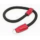 Black Nylon with Red Leather Rope Camera Wrist Strap with Ring Connection by Cam-in