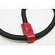 Black Nylon with Red Leather Rope Camera Wrist Strap with Ring Connection by Cam-in