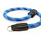 Blue & White Nylon Rope Adjustable Camera Wrist Strap with Ring Connection by Cam-in