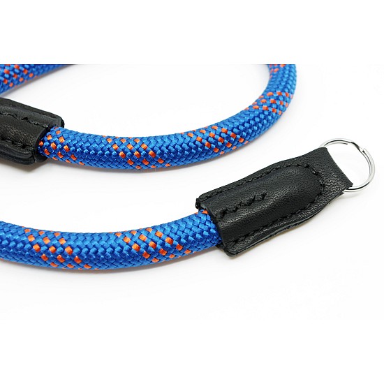 Blue & Orange Nylon Rope Adjustable Camera Wrist Strap with Ring Connection by Cam-in