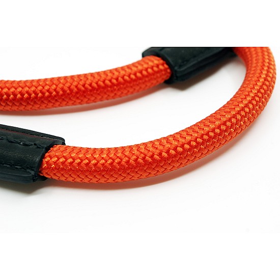 Orange Nylon Rope Adjustable Camera Wrist Strap with Ring Connection by Cam-in