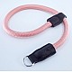 Peach Nylon Rope Adjustable Camera Wrist Strap with Ring Connection by Cam-in