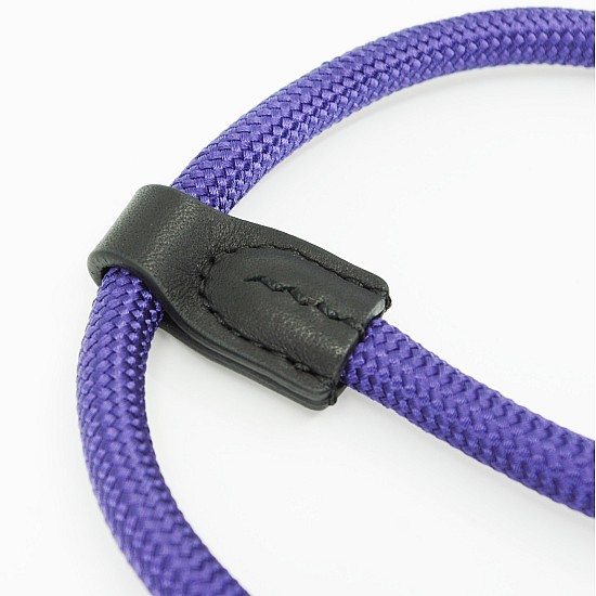 Purple Nylon Rope Adjustable Camera Wrist Strap with Ring Connection by Cam-in