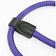 Purple Nylon Rope Adjustable Camera Wrist Strap with Ring Connection by Cam-in