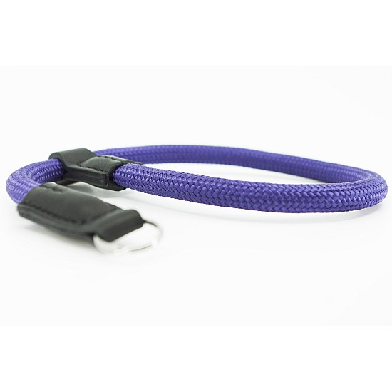 Purple Nylon Rope Adjustable Camera Wrist Strap with Ring Connection by Cam-in