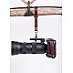 Burgundy Water Buffalo Leather Camera Leash & Wrist Strap by HoldFast