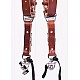 Chestnut Bridle Leather HoldFast MoneyMaker Dual Camera Strap - NO D-RINGS