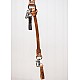 Tan Water Buffalo Leather Safety Lanyard by HoldFast