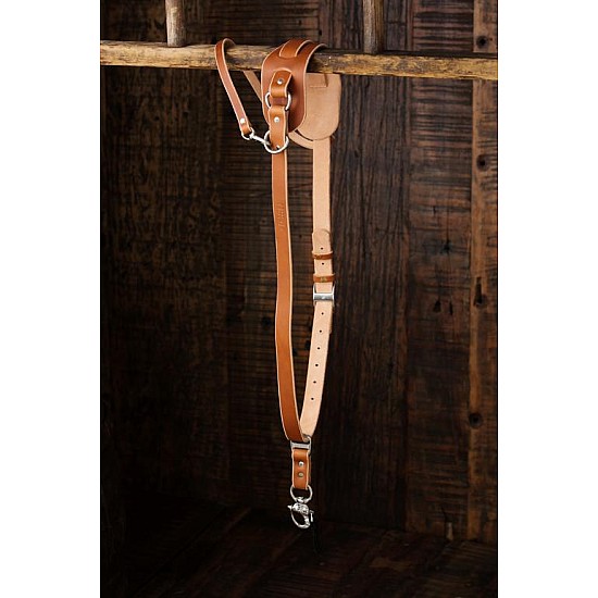 Tan Bridle Leather HoldFast MoneyMaker Solo Camera Sling Strap