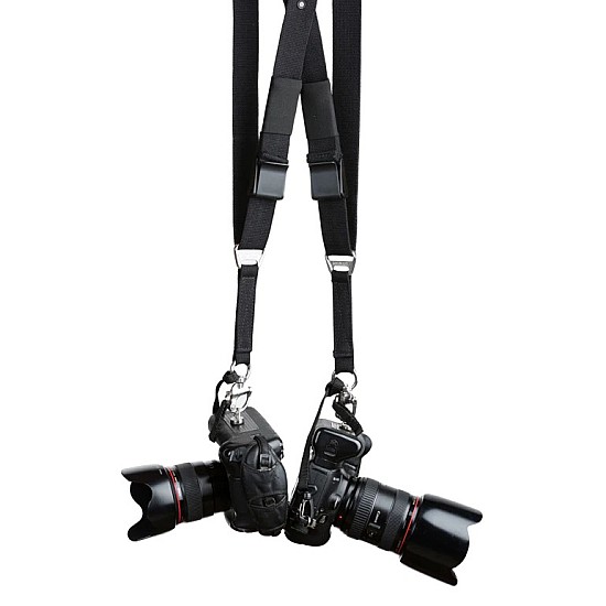 Black Camera Swagg Dual Camera Harness by HoldFast