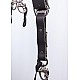 Black Water Buffalo Leather HoldFast MoneyMaker Dual Camera Harness