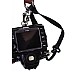 Black Water Buffalo Leather HoldFast MoneyMaker Dual Camera Harness