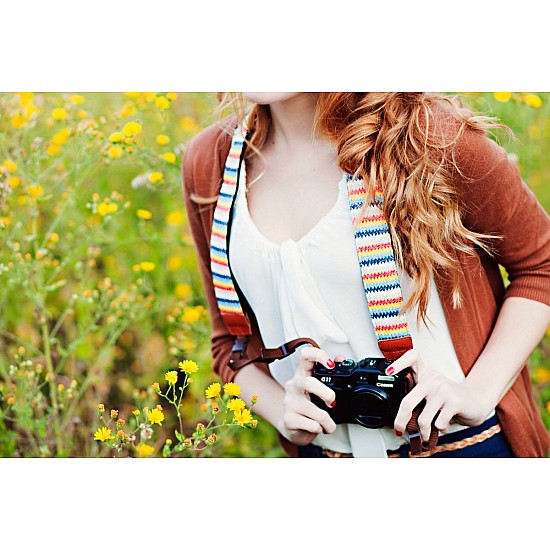 Cheerful - Neoprene backed DSLR camera strap by iMo