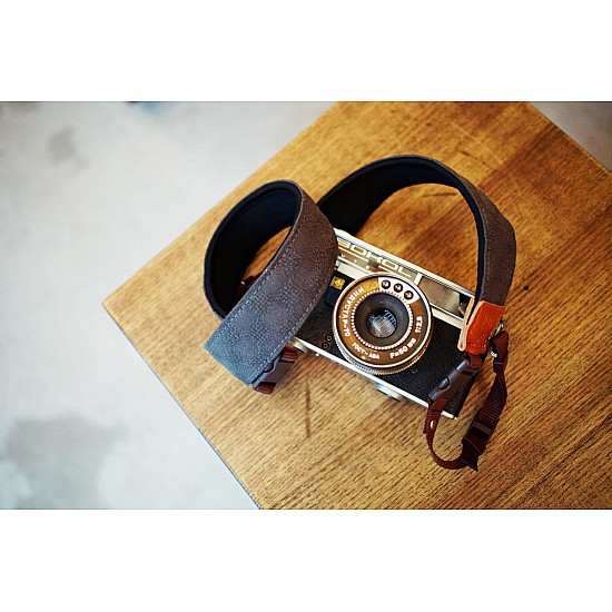 Dark Grey - Neoprene backed DSLR camera strap by iMo