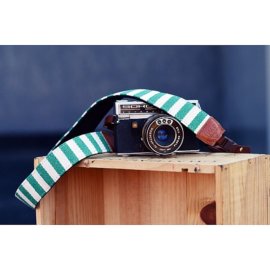 Greeny - Neoprene backed DSLR camera strap by iMo