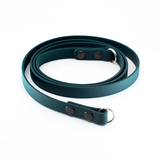 Forest Green Vegan Leather Camera Strap - Lug Mount