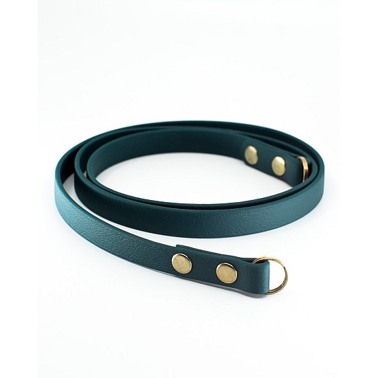 Forest Green Vegan Leather Camera Strap - Lug Mount