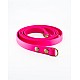 Fuchsia Pink Vegan Leather Camera Strap - Lug Mount