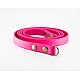 Fuchsia Pink Vegan Leather Camera Strap - Lug Mount