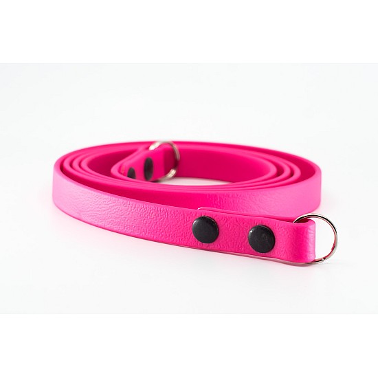 Fuchsia Pink Vegan Leather Camera Strap - Lug Mount