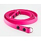 Fuchsia Pink Vegan Leather Camera Strap - Lug Mount