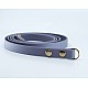 Grey Vegan Leather Camera Strap - Lug Mount