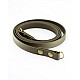 Olive Green Vegan Leather Camera Strap - Lug Mount