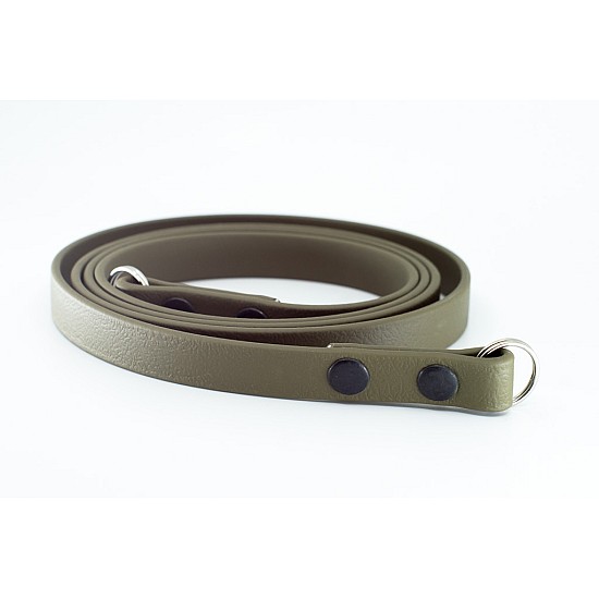 Olive Green Vegan Leather Camera Strap - Lug Mount