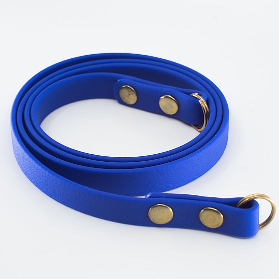 Royal Blue Vegan Leather Camera Strap - Lug Mount