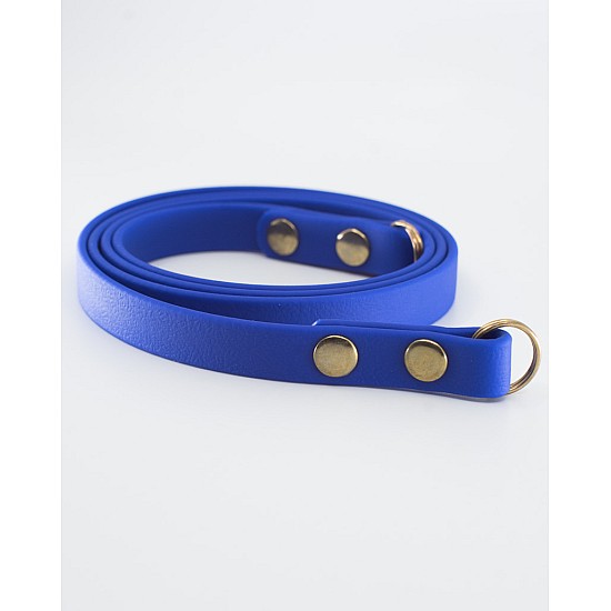 Royal Blue Vegan Leather Camera Strap - Lug Mount