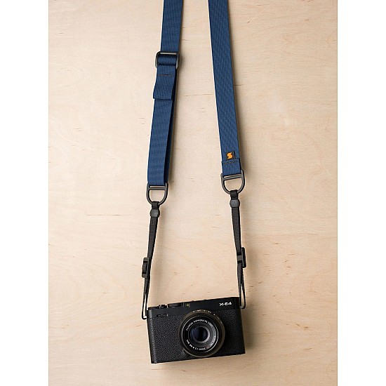 Navy Simplr F1 Sling Style Camera Strap - Flat Mount