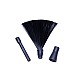 Fanned Out Black Fibre Optic Brush - Light Painting Brushes