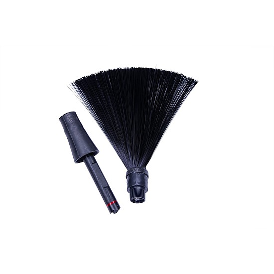 Fanned Out Black Fibre Optic Brush - Light Painting Brushes