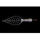 Plexiglass Etched Leaf - Light Painting Brushes