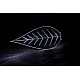 Plexiglass Etched Leaf - Light Painting Brushes