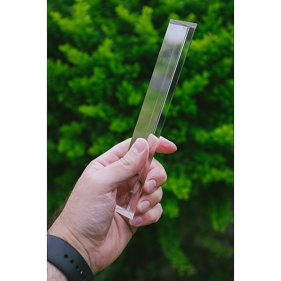 Triangular Glass Prism - 200mm