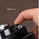 Black 11mm Concave Soft Shutter Release Button by Cam-in