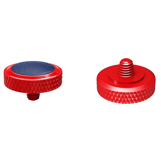 Red & Blue Shutter Release Button by JJC