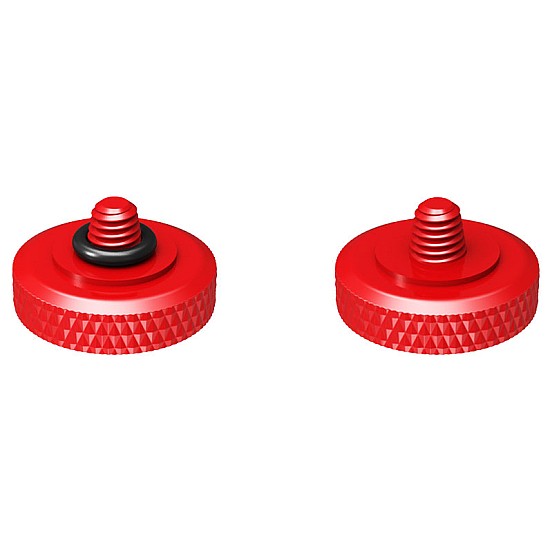 Red Shutter Release Button by JJC