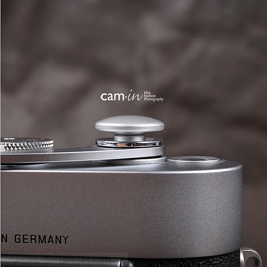 Silver 16mm Convex Soft Shutter Release Button by Cam-in